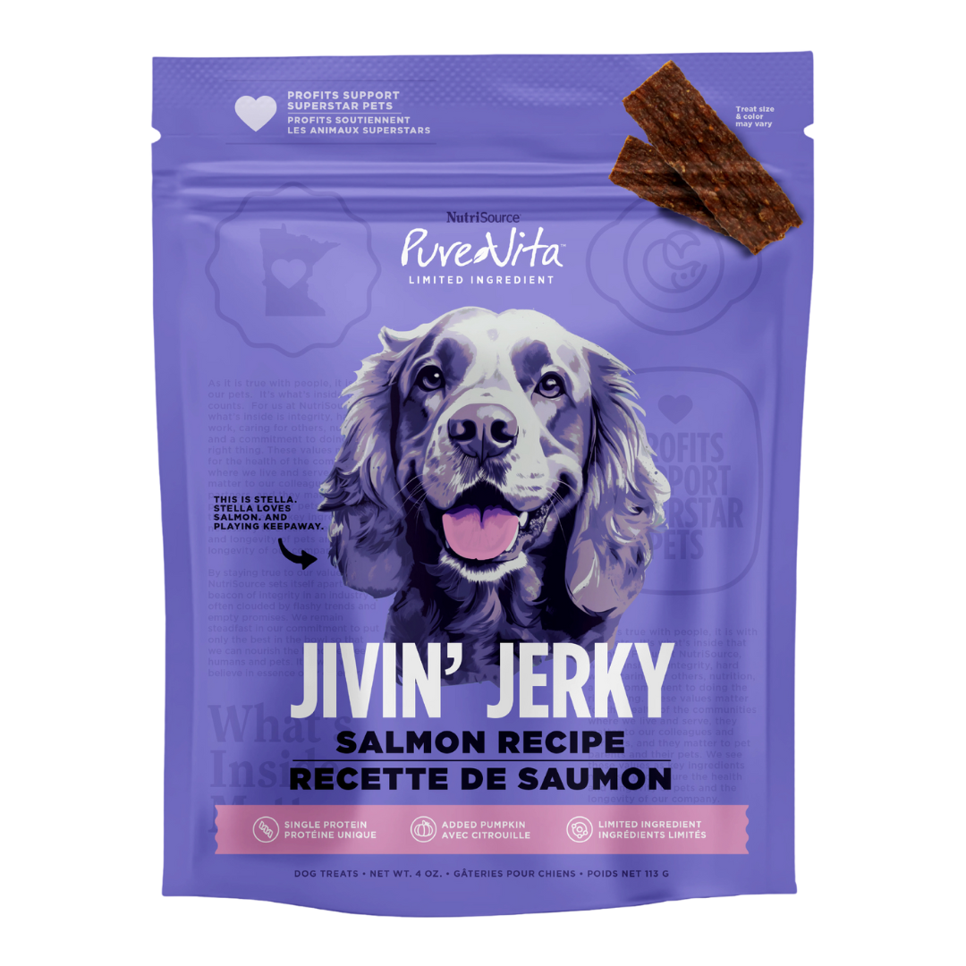 Nutrisource Salmon Jivin' Jerky 4oz