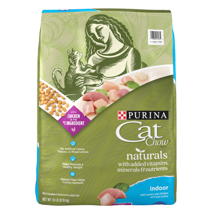 Purina Cat Chow Indoor Healthy Weight + Hairball Control Dry Cat Food