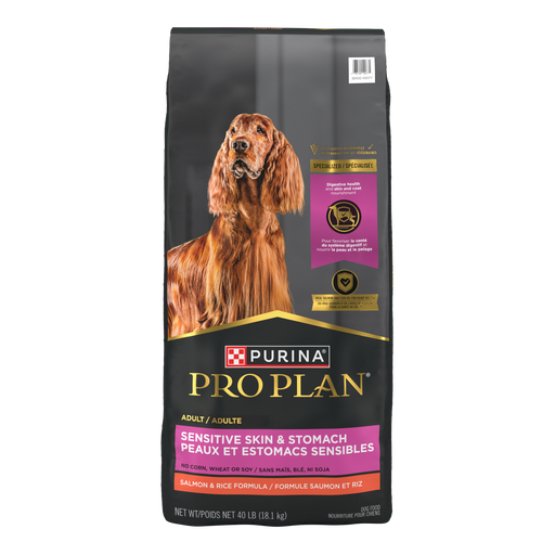 Purina Pro Plan Sensitive Skin & Stomach Salmon & Rice Formula Dry Dog Food