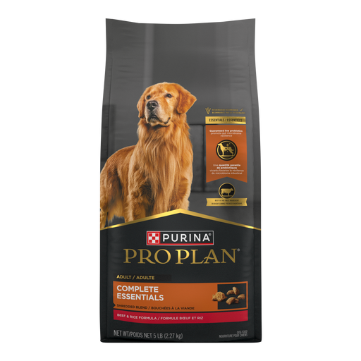 Pro Plan Complete Essentials Adult Shredded Blend Beef & Rice Dry Dog Food