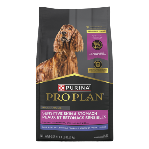 Purina Pro Plan Sensitive Skin & Stomach Lamb & Oat Meal Formula Dry Dog Food