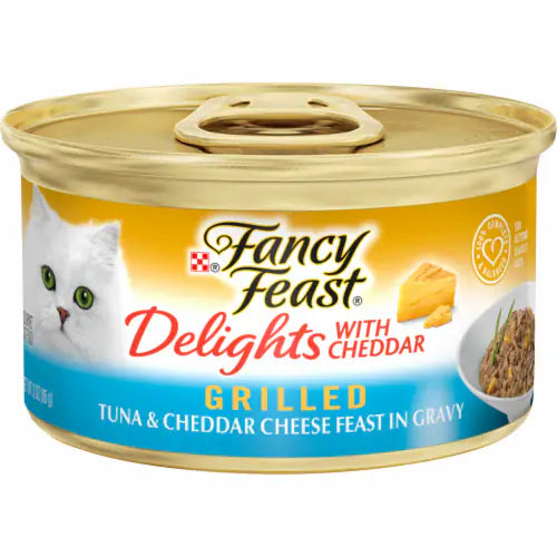 Fancy Feast Delights Tuna & Cheese Cat 24/3 Oz