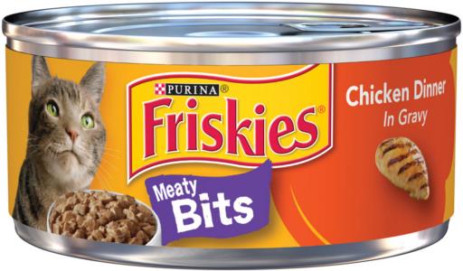 Friskies Meaty Bits Chicken Cat 5.5 oz