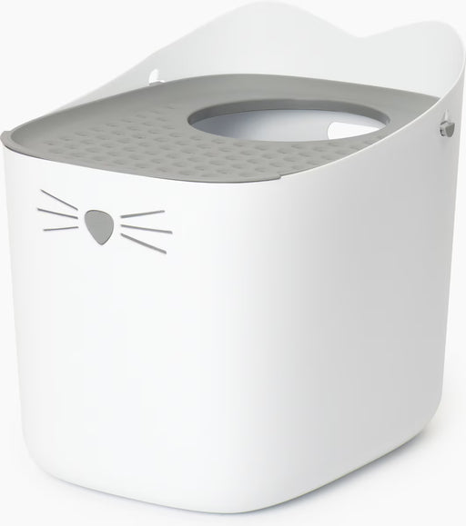 Catit PIXI Top-Entry Cat Litter Box — Grey