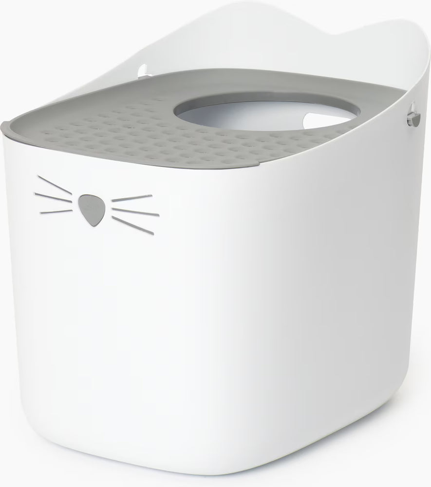 Catit PIXI Top-Entry Cat Litter Box — Grey