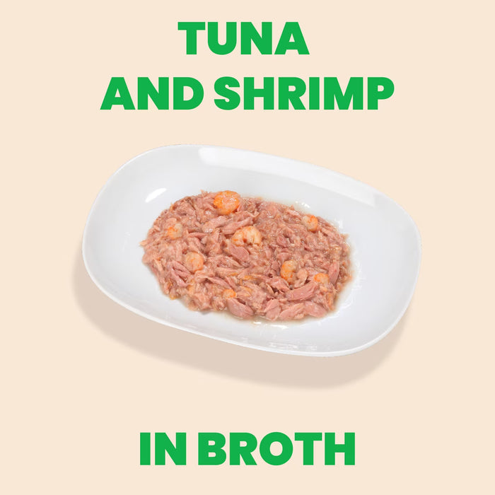 Almo Nature HQS Natural Tuna And Shrimp in Broth