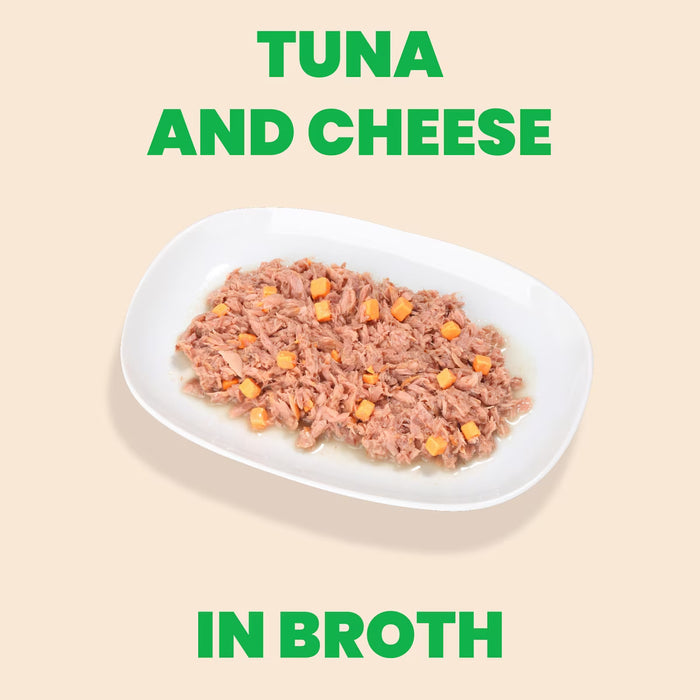 Almo Nature HQS Natural Tuna And Cheese in Broth