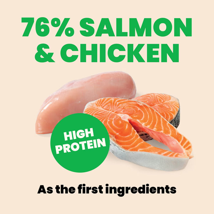 Almo Nature HQS Natural Salmon And Chicken in Broth 2.47 oz