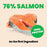 Almo Nature HQS Natural Salmon with Carrots in Broth Cat Food 2.47 oz