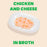 Almo Nature HQS Natural Chicken With Cheese in Broth