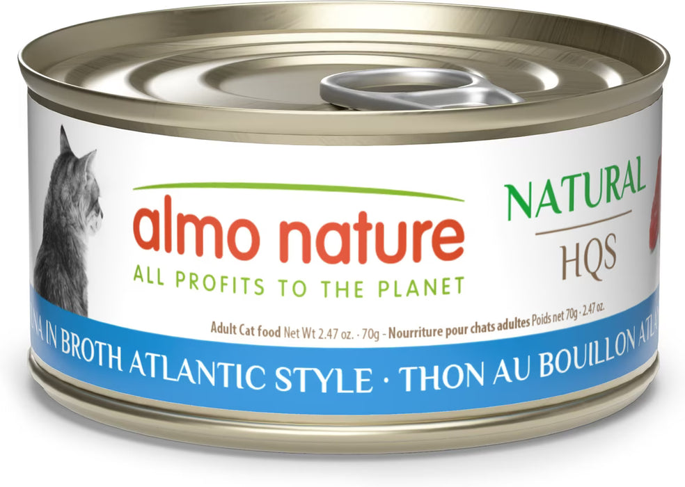 Almo Nature HQS Natural Tuna in Broth Atlantic Style