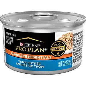 Purina Pro Plan Tuna Entree Wet Cat Food 3 oz Can