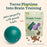 Woof Walkabout – 2-in-1 Rolling Slow Feeder & Puzzle Toy, Large