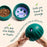 Woof Walkabout – 2-in-1 Rolling Slow Feeder & Puzzle Toy, Large