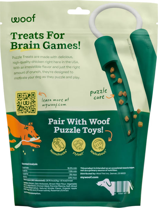 Woof Puzzle Treats – Air-Dried Chicken
