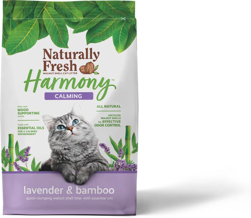 Naturally Fresh Harmony™ Lavender & Bamboo Clumping Walnut Cat Litter