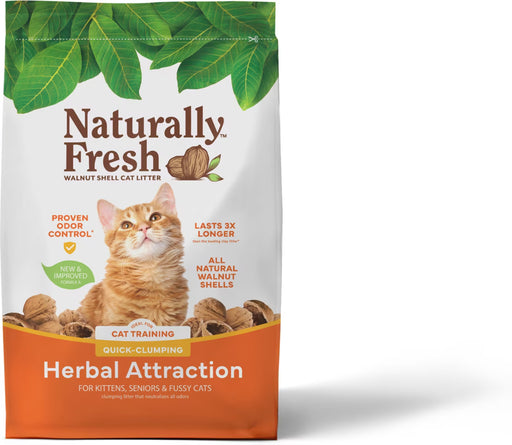 Naturally Fresh Herbal Attraction® Clumping Walnut Cat Litter