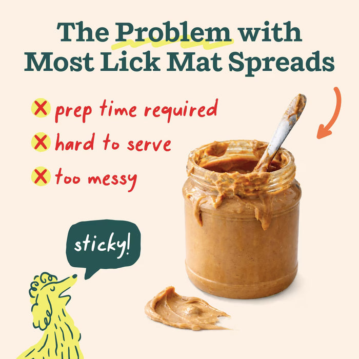 Woof LickWells – Squeezable Dog Wellness Spread, 12 oz