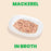 Almo Nature HQS Natural Mackerel In Broth Cat Food 2.47 Oz