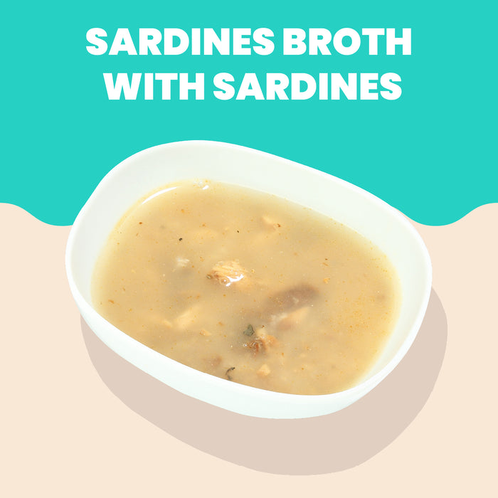 Almo Nature Hydration Help HQS Sardine Recipe in Broth