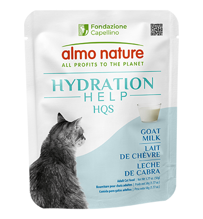 Almo Nature Hydration Help HQS Goat Milk