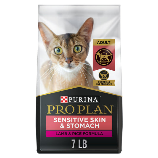 Pro Plan Sensitive Skin & Stomach Lamb & Rice Cat 16 Lb