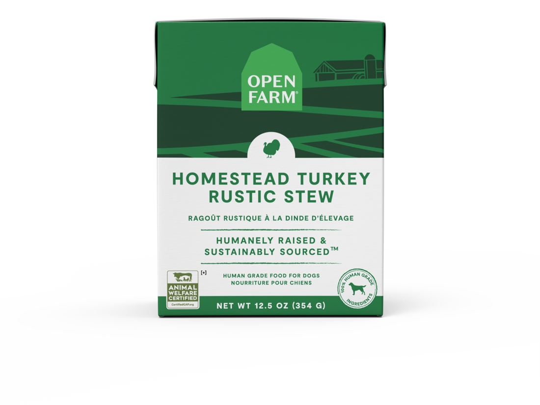 Open Farm Rustic Stew Wet Dog Food, Homestead Turkey, 12.5 Ounces