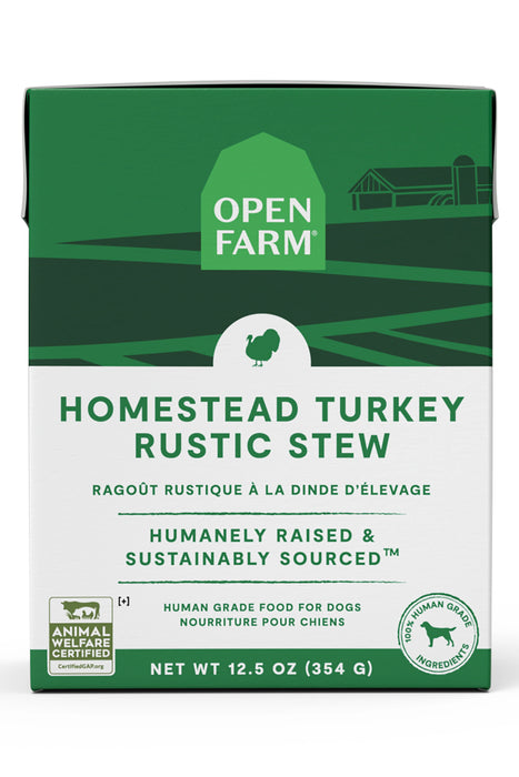 Open Farm Dog Grain Free Homestead Turkey 12.5oz