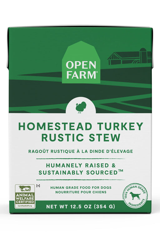 Open Farm Dog Grain Free Homestead Turkey 12.5oz
