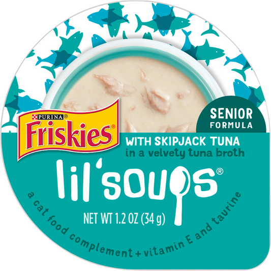 Purina Friskies Lil’ Soups Skipjack Tuna 1.2 oz
