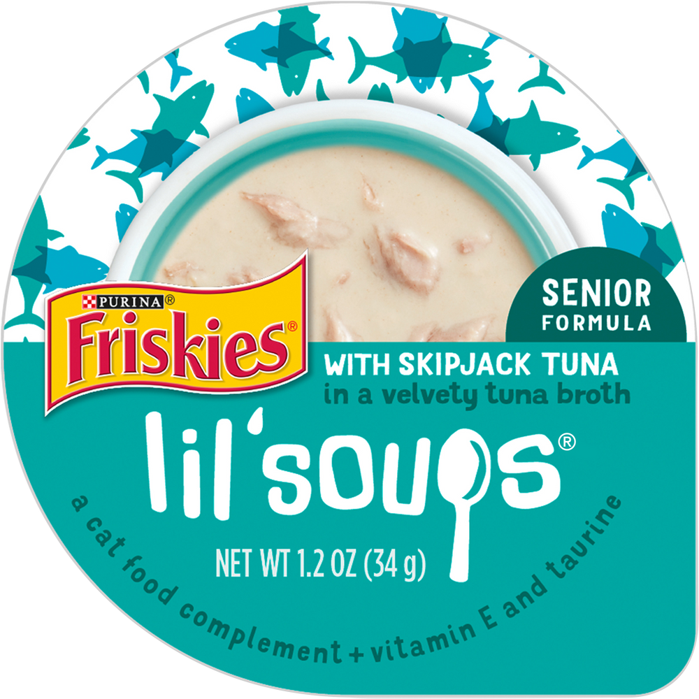 Purina Friskies Lil’ Soups Skipjack Tuna 1.2 oz