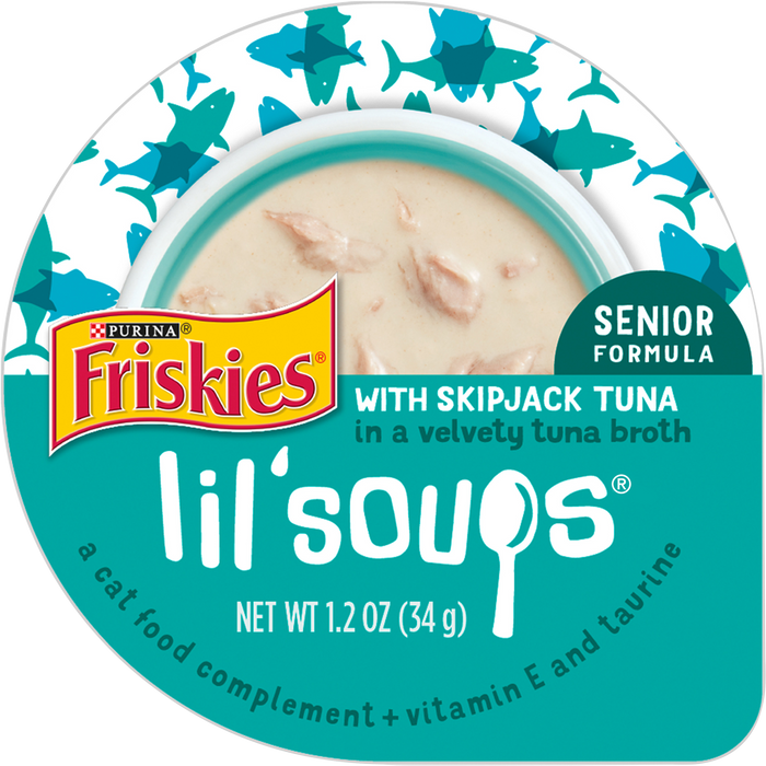 Purina Friskies Lil’ Soups Skipjack Tuna 1.2 oz