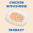 Almo Nature HQS Complete Chicken Recipe With Cheese In Gravy Cat Food 2.47 Oz