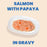 Almo Nature HQS Complete Salmon Recipe With Papaya In Gravy Cat Food 2.47 Oz