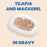 Almo Nature HQS Complete Tilapia And Mackerel Recipe In Gravy Cat Food 2.47 Oz