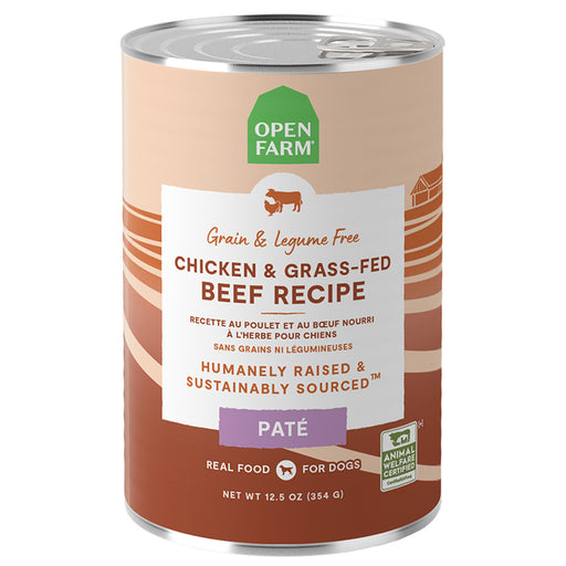 Open Farm Dog Grain Free Chicken & Beef 12.5oz
