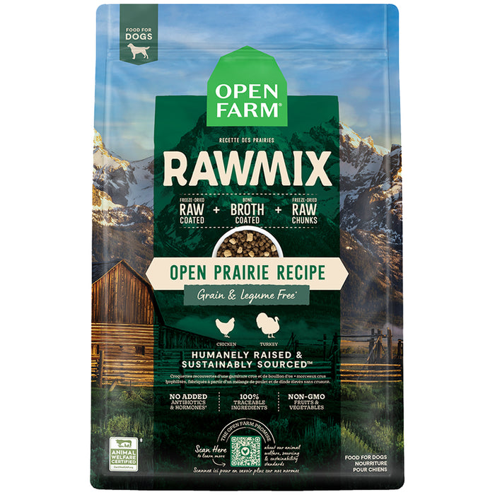 Open Farm Grain-Free Raw Mix Prairie Dog Food