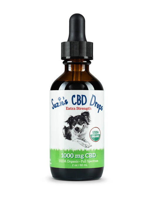 Suzie's Pet Treats CBD Oil Drops for Dogs