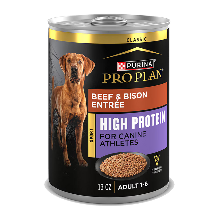 Purina Pro Plan Sport High Protein Beef & Bison Dog 13 oz