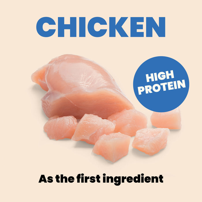 Almo Nature HQS Complete Chicken Dinner with Egg and Pineapple in Gravy Dog Food 5.5 Oz Can