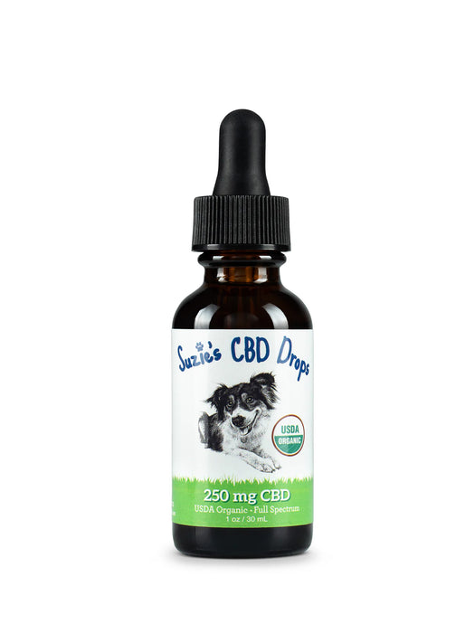 Suzie's Pet Treats CBD Oil Drops for Dogs