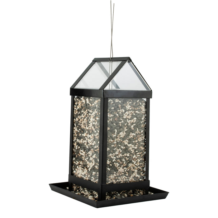 Audubon Black Modern Farmhouse Wild Bird Feeder