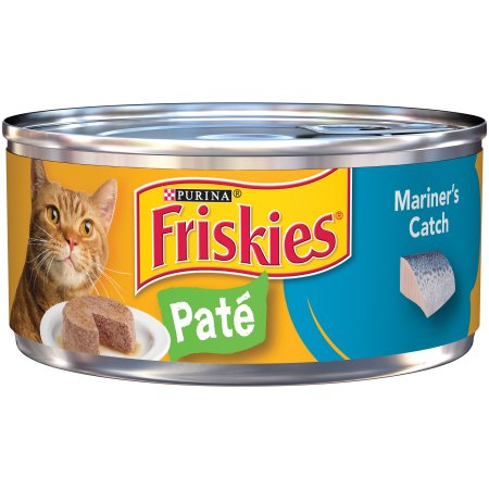 Purina Friskies Pate Mariner’s Catch Wet Cat Food 5.5 oz