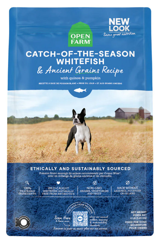 Open Farm Whitefish & Ancient Grains Dry Dog Food