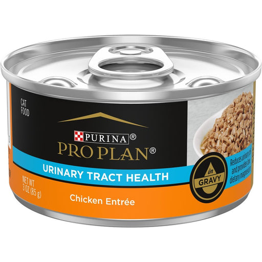 Purina Pro Plan Urinary Tract Health Chicken Entrée In Gravy Wet Cat Food 3 oz Can