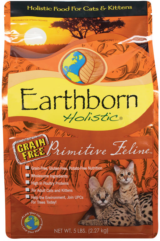 Earthborn Holistic Primitive Feline Grain Free Natural Cat Food