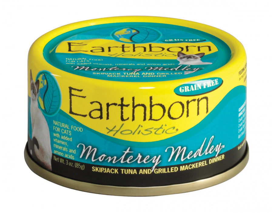 Earthborn Holistic Monterey Medley Grain Free Canned Cat Food
