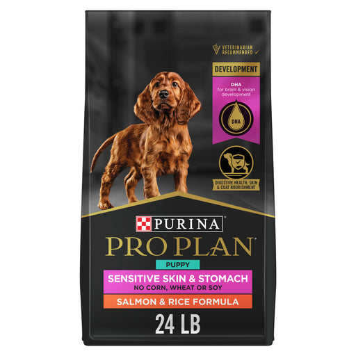 Purina Pro Plan Sensitive Skin & Stomach Puppy 24 Lb