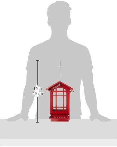 Woodlink Chateau Squirrel-Resistant Seed Bird Feeder, 12"