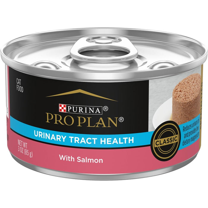 ChatGPT said:  Purina Pro Plan Focus Adult Urinary Tract Health Salmon Recipe Canned Cat Food 3 oz Case of 24